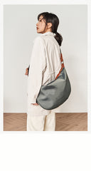 Fashion Nylon Mens Womens Khaki Messenger Bags Nylon Side Bag Shoulder Bag for Men Women - iwalletsmen