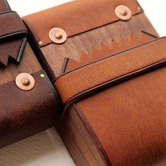 Cool Wooden Leather Mens 20pcs Cigarette Cases With Belt Loop Best Cigarette Holder Box for Men