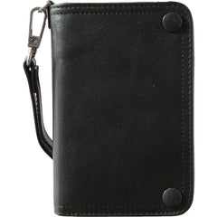 Cool Black Wristlet Wallet Leather Mens Long Wallet Long Wallet for Men - iwalletsmen