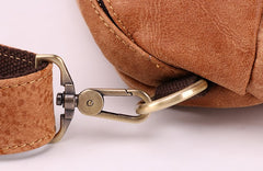 Cool Camel Black Leather Chest Bags Sling Bag Sling Crossbody Bag For Men - iwalletsmen