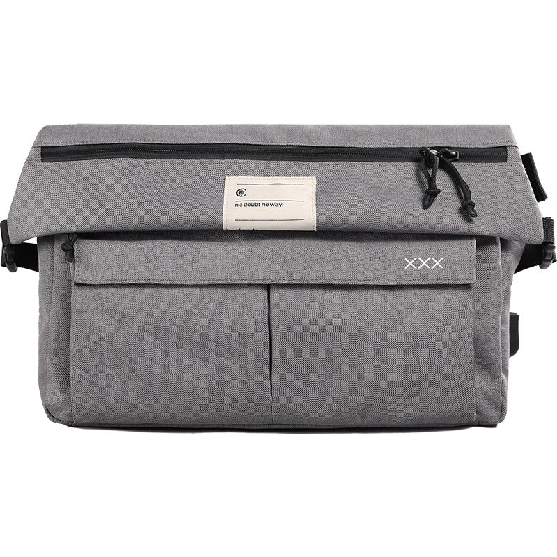 Cool OXFORD CLOTH PVC Men's Shoulder Bag School Bag Messenger Bag For Men - iwalletsmen