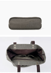 Vintage Cotton & Flax Womens Mens Tote Bag Shoulder Bag Tote Purse For Women - iwalletsmen