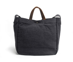 Cute Canvas Mens Womens White Handbag Tote Bag Shoulder Bag Tote Purse For Men - iwalletsmen