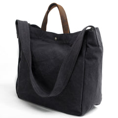 Cute Canvas Mens Womens White Handbag Tote Bag Shoulder Bag Tote Purse For Men - iwalletsmen