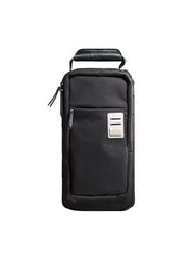 Cool Oxford Cloth PVC Men's Black Sling Bag Chest Bag One Shoulder Backpack For Men - iwalletsmen