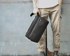 Fashion Oxford Cloth PVC Men's Black Sling Bag Chest Bag Blue One Shoulder Backpack For Men - iwalletsmen