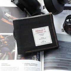 Cool Denim Mens Jean billfold Small Wallets Bifold Multi Small Wallets For Men - iwalletsmen