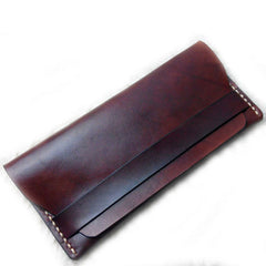 Cool Leather Bifold Mens Long Wallet Leather Long Wallets for Men - iwalletsmen