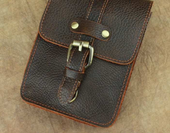 Leather pouches deals for men