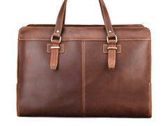 Cool Leather Mens Large Vintage Overnight Bag Weekender Bag Travel Bags For Men - iwalletsmen
