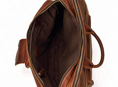 Cool Leather Men Vintage Briefcase Work Bag Handbag Shoulder Bags For Men - iwalletsmen