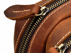 Cool Leather Men Vintage Briefcase Work Bag Handbag Shoulder Bags For Men - iwalletsmen