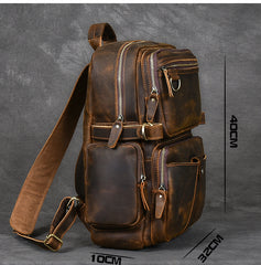 Brown Leather Mens 14