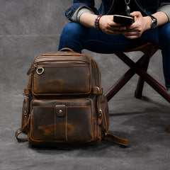 Brown Leather Mens 14