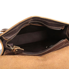 Cool Leather Mens Backpack Vintage Travel Backpack School Backpack for Men - iwalletsmen