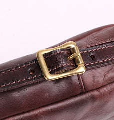 Cool Leather Mens Camera Bags Small Shoulder Bag Crossbody Bags For Men - iwalletsmen
