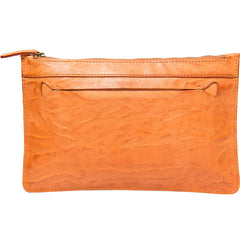 Cool Leather Mens Clutch Wristlet Bag Vintage Zipper Clutch for Men
