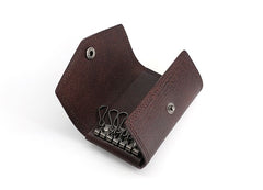 Cool Leather Mens Key Wallet Car Keys Holder Car Keys Case for Men - iwalletsmen