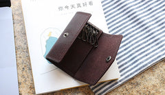 Cool Leather Mens Key Wallet Car Keys Holder Car Keys Case for Men - iwalletsmen