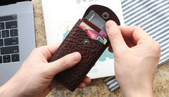 Cool Leather Mens Key Wallet Car Keys Holder Car Keys Case for Men - iwalletsmen