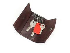 Cool Leather Mens Key Wallet Car Keys Holder Car Keys Case for Men - iwalletsmen