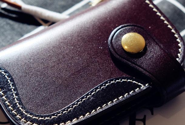 Cool Leather Mens Key Wallet Small Chain Wallet for Mens - iwalletsmen
