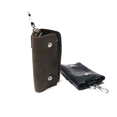 Cool Leather Mens Key Wallet Wallet Key Holder Car Key Case for Men - iwalletsmen
