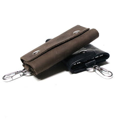 Cool Leather Mens Key Wallet Wallet Key Holder Car Key Case for Men - iwalletsmen