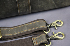 Cool Leather Mens Overnight Bags Weekender Bag Vintage Travel Bags Duffle Bag for Men - iwalletsmen