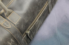 Cool Leather Mens Overnight Bags Weekender Bag Vintage Travel Bags Duffle Bag for Men - iwalletsmen