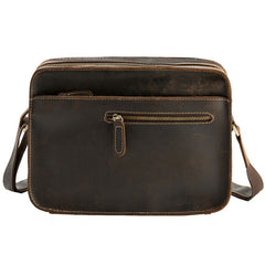 Cool Leather Mens Small Messenger Bags Shoulder Bag  for Men - iwalletsmen