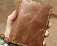 Cool Leather Mens Small Wallet billfold Bifold Wallet Front Pocket Wallet for Men - iwalletsmen
