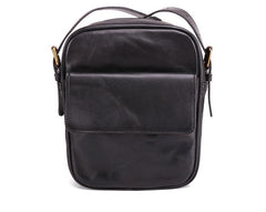 Cool Leather Small Side Bag Messenger Bag Small Shoulder Bags For Men - iwalletsmen
