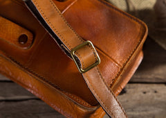 Cool Mens Leather Belt Pouch Belt Bag Waist Bag Small Shoulder Bag for Men - iwalletsmen