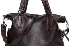 Cool Mens Leather Handbag Messenger Bag Cross Body Bags For Men - iwalletsmen