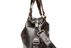 Cool Mens Leather Handbag Messenger Bag Cross Body Bags For Men - iwalletsmen