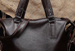 Cool Mens Leather Handbag Messenger Bag Cross Body Bags For Men - iwalletsmen