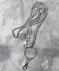 Fashion Men's Womens Double Bead Stainless Steel Pants Chains Biker Wallet Chain For Men - iwalletsmen