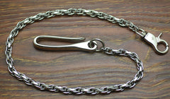 Cool Men's Handmade Stainless Steel Long Biker Wallet Chain Pants Chain Wallet Chain For Men - iwalletsmen