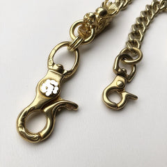 Cool Men's Brass Chinese Dragon 18'' Pants Chains Biker Wallet Chain For Men - iwalletsmen