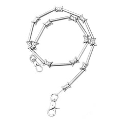 Cool Men's Rock Puck Long Stainless Steel Pants Chain Biker Wallet Chain For Men - iwalletsmen