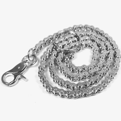 Cool Men's Women's Silver Bike Chain Long Biker Wallet Chain Pants Cha –  iChainWallets