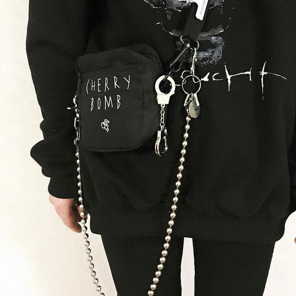 Fashion  Men's Women's Silver Bead Long Biker Wallet Chain Pants Chain For Men - iwalletsmen