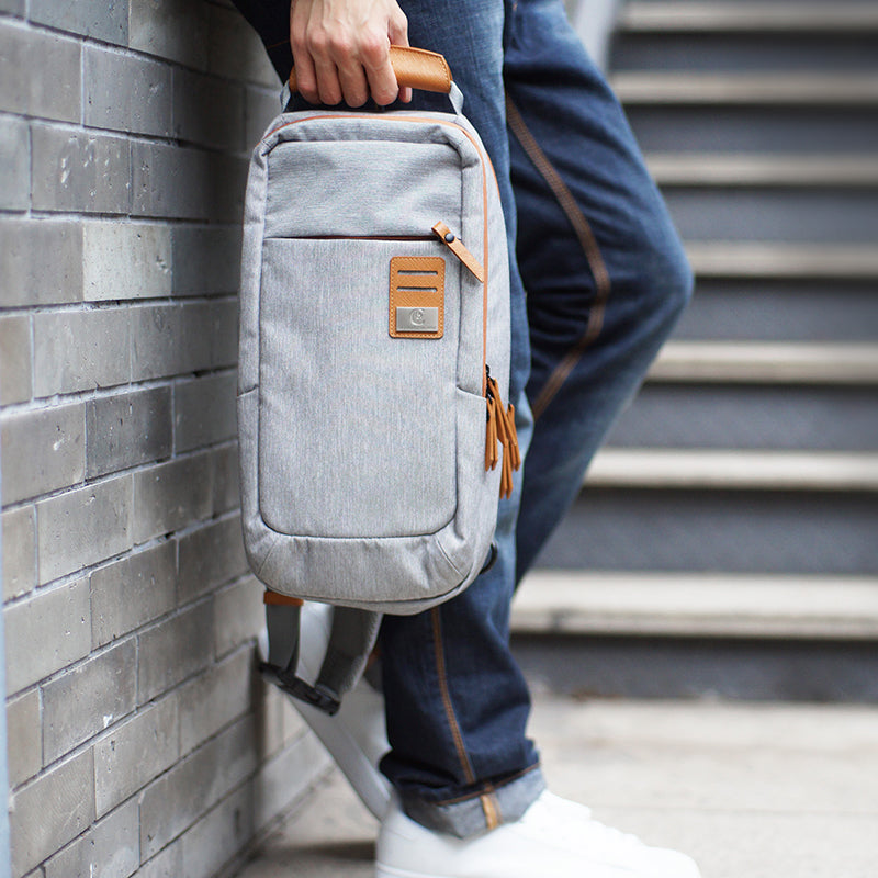 Cool Oxford Fabric Men's Black Chest Bag One Shoulder Backpack Sling Bag For Men - iwalletsmen