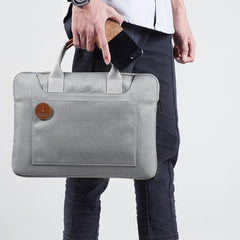 Cool Oxford Cloth PVC Women Orange 13.3‘’ Briefcase Business Computer Handbag For Women - iwalletsmen