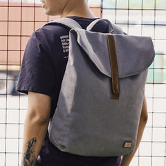 Cool Polyester Fibre Men's 14'' Large Laptop Backpack Travel Backpack For Men - iwalletsmen