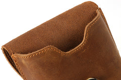 Cool Leather Men's Cell Phone Holsters Belt Pouch Belt Bag Waist Bag For Men - iwalletsmen