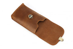 Cool Leather Men's Cell Phone Holsters Belt Pouch Belt Bag Waist Bag For Men - iwalletsmen