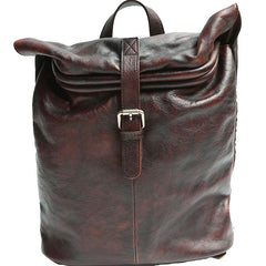 Cool Vintage Leather Mens Backpack Travel Backpack Laptop Backpacks for men - iwalletsmen