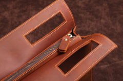 Dark Brown MENS LEATHER SLIM CLUTCH ENVELOPE BAG CLUTCH BAG FOR MEN - iwalletsmen